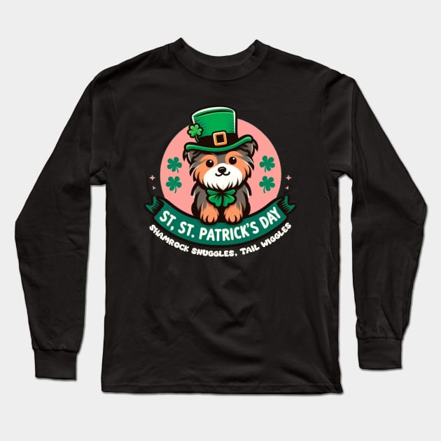 st patricks day Long Sleeve T-Shirt by AOAOCreation